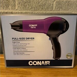 Conair 1875 Full-Size Hair Dryer - Purple and Black